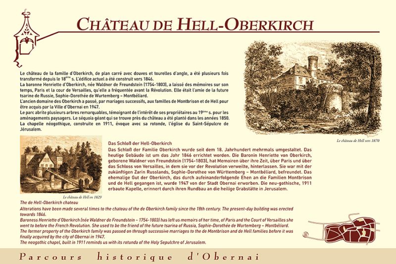 Le Château de Hell-Oberkirch ©Ville d'Obernai