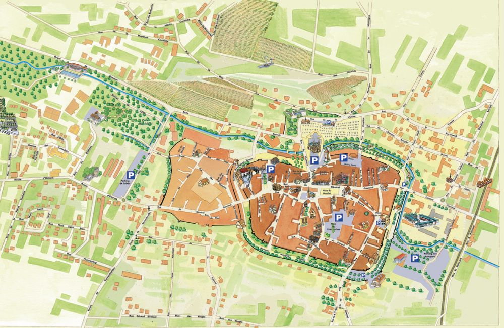 Plan Ville Obernai Plan Ville Obernai