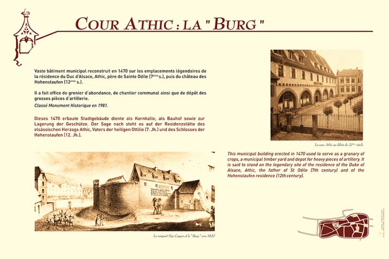 La Cour Athic ©Ville d'Obernai