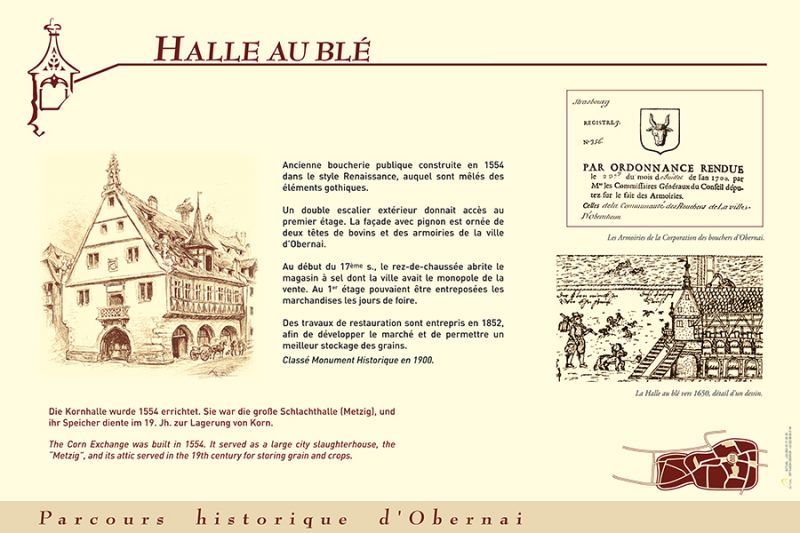 La Halle au Blé ©Ville d'Obernai