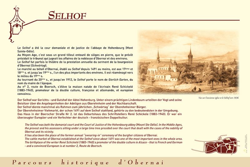 Le Selhof ©Ville d'Obernai