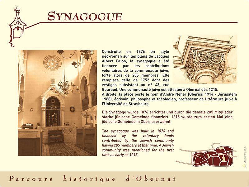 La Synagogue ©Ville d'Obernai