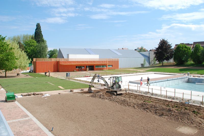 La Piscine Plein Air d'Obernai - Fin des travaux - 26 mai 2016