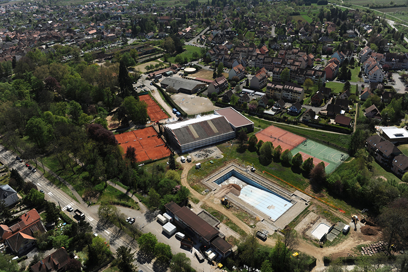 Travaux - La Piscine Plein Air d'Obernai 2015