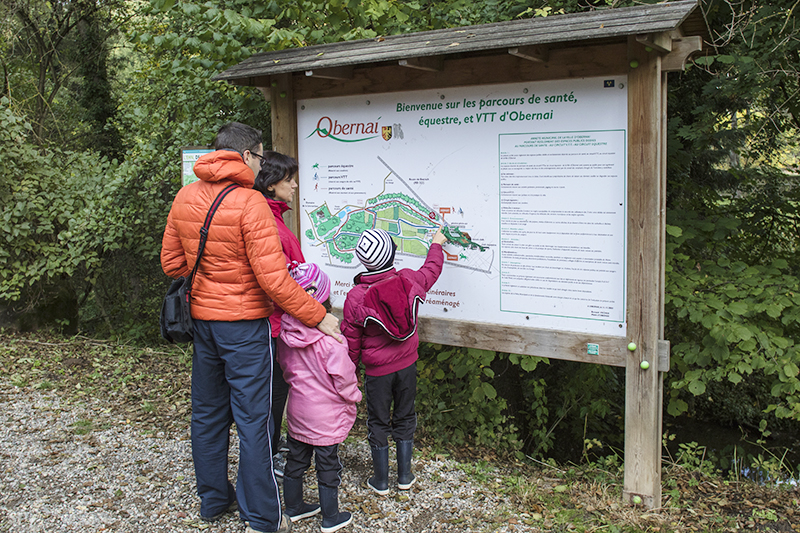 Le Parcours de santé d'Obernai - Photo : Paul Seners