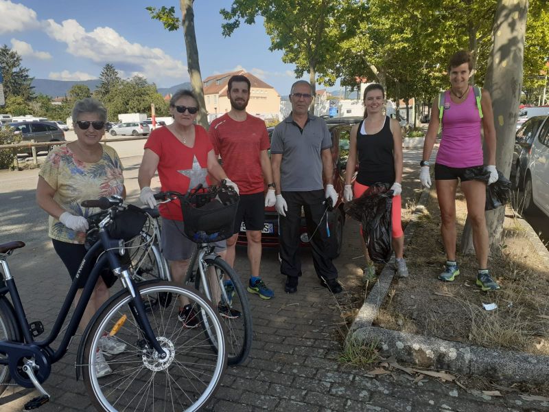 Plogging Obernai du 18 juillet 2020