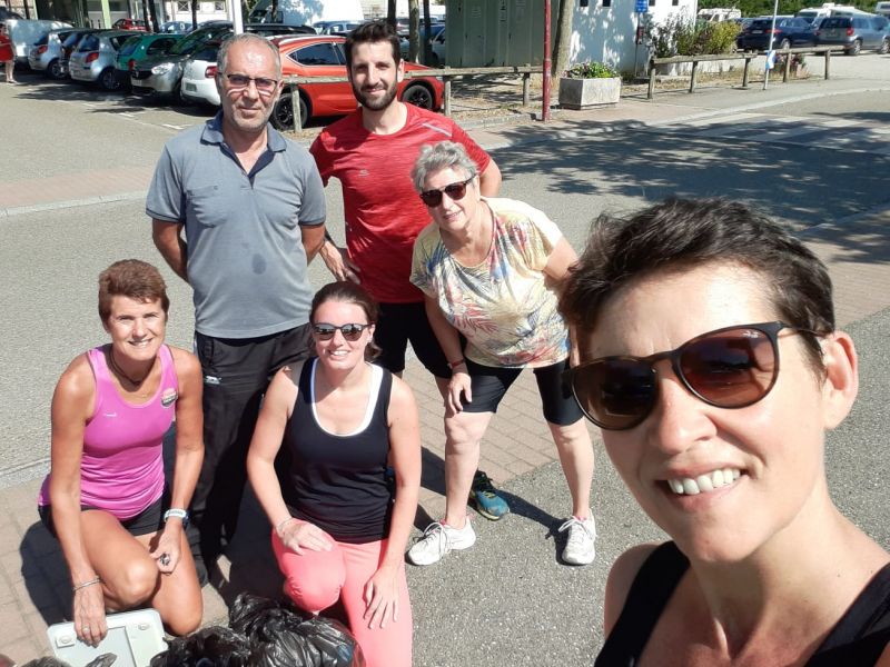 Plogging Obernai du 18 juillet 2020