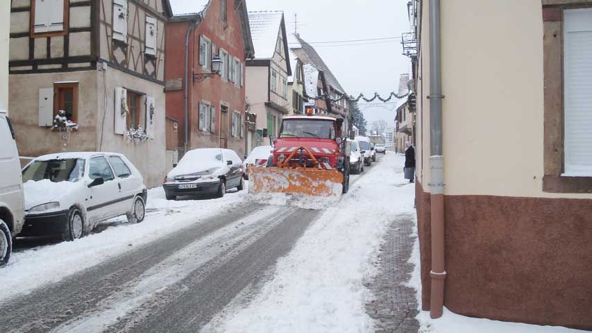 Le déneigement