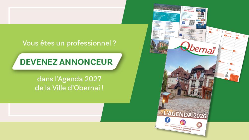 Affiche publicit&eacute; agenda 2023
