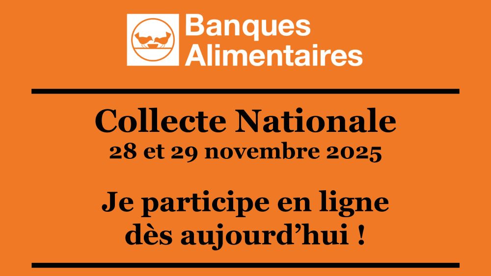 Collecte nationale de produits alimentaires