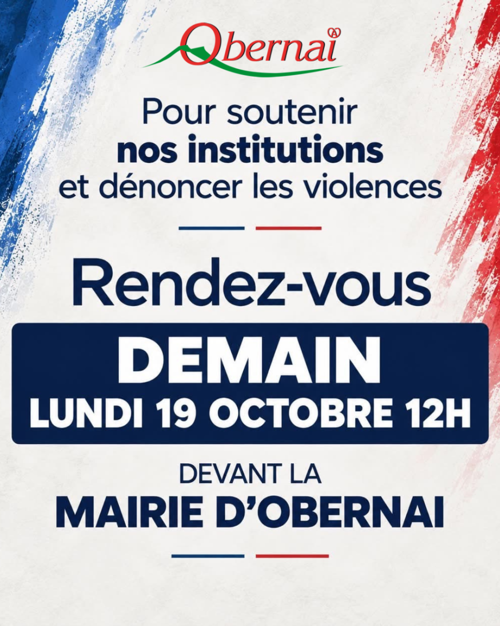 Appel &agrave; rassemblement 