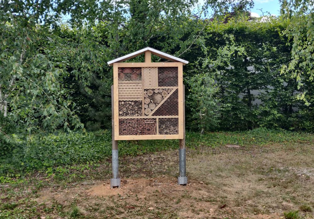 Hôtel à insectes à Obernai