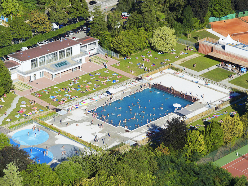 La Piscine Plein Air d'Obernai - Photo : AIRDIASOL_Rothan