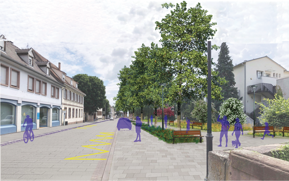 Projet d'aménagement rue Gouraud