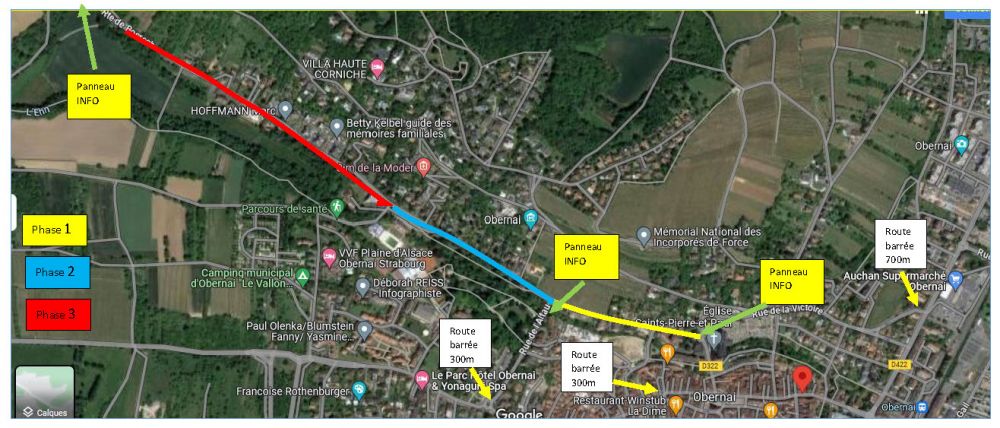 Travaux route de Boersch 30 mai 2023